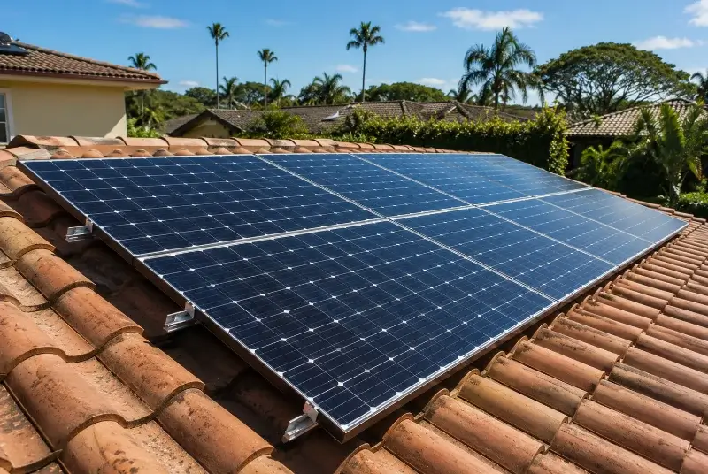 Installation de panneaux solaires à Balbronn